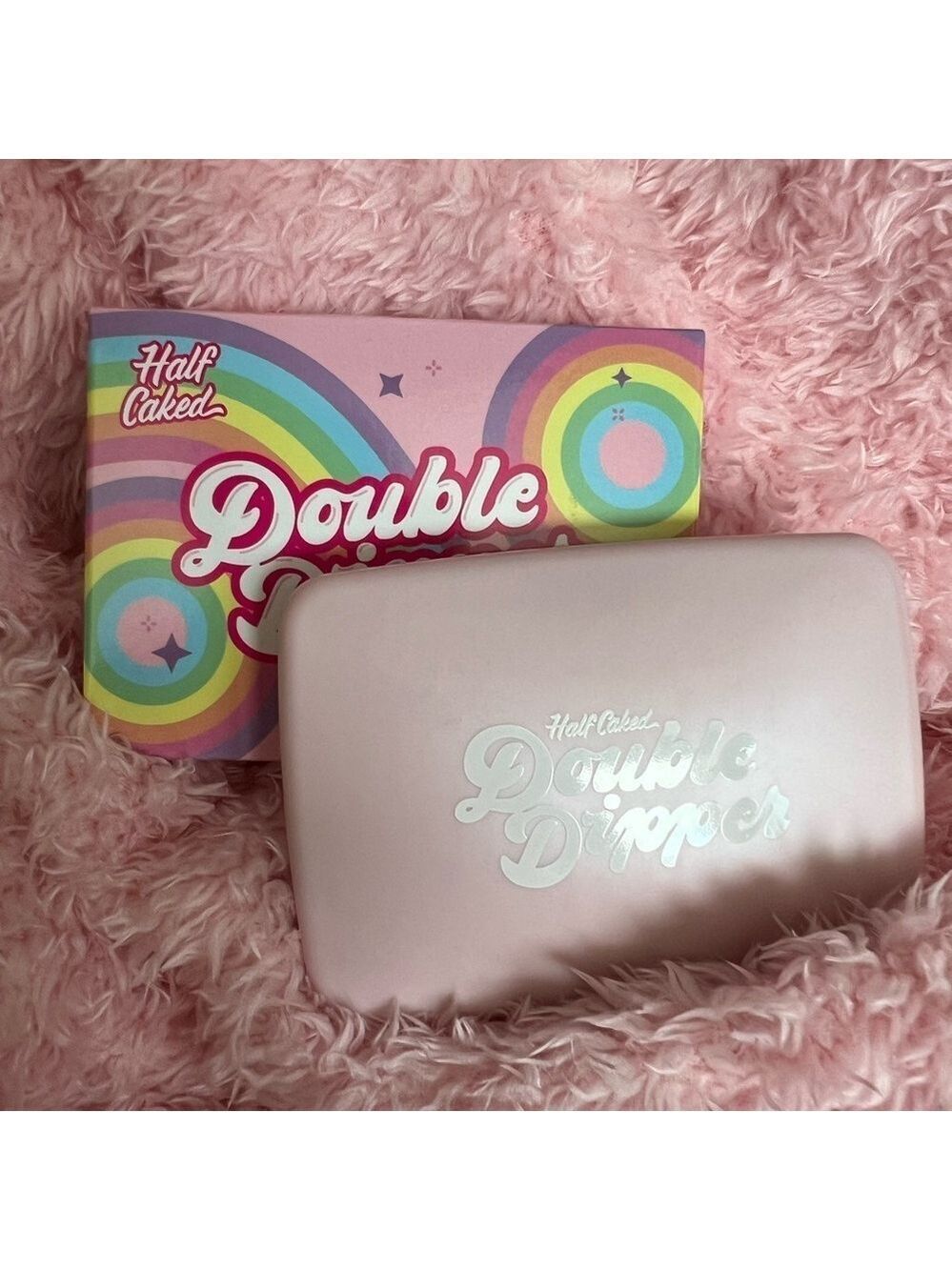 Half Caked Double Dipper Color Duo in Girls Tour (highlighter, blush & bronzer)